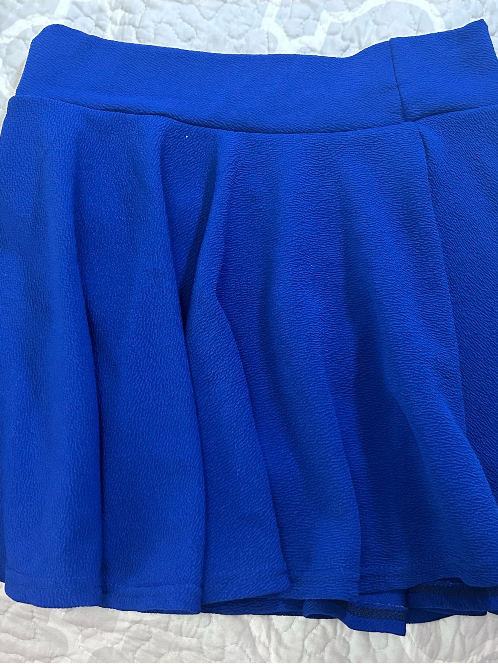 Cobalt Circle Skirt - Women's Flared Skater Style
